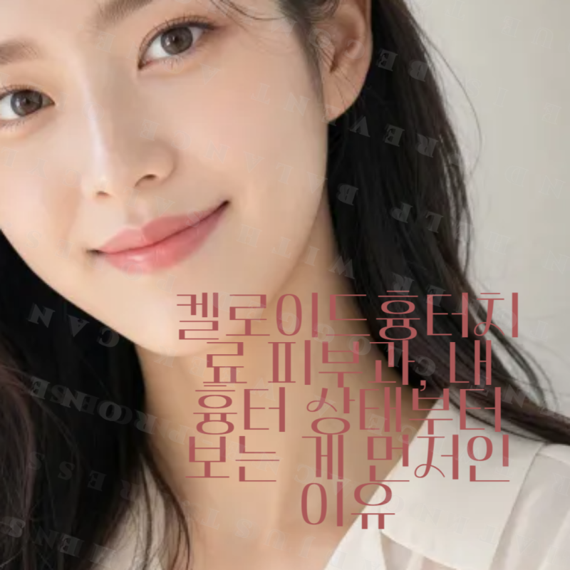 켈로이드흉터치료 피부과, 내 흉터 상태부터 보는 게 먼저인 이유