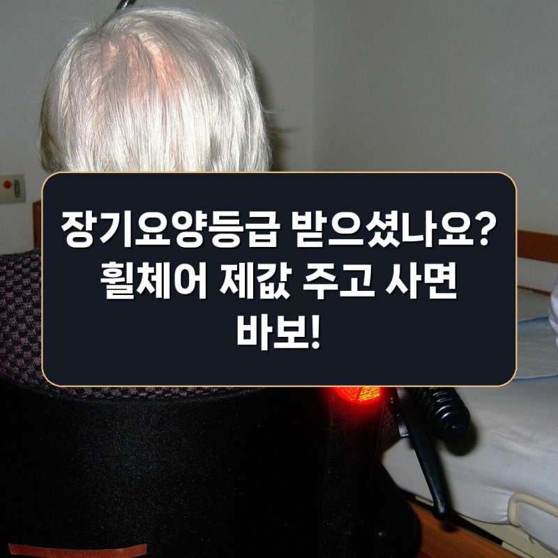 2026년 노인장기요양보험 복지용구 (전동침대, 휠체어) 지원금 한도 및 구입 방법