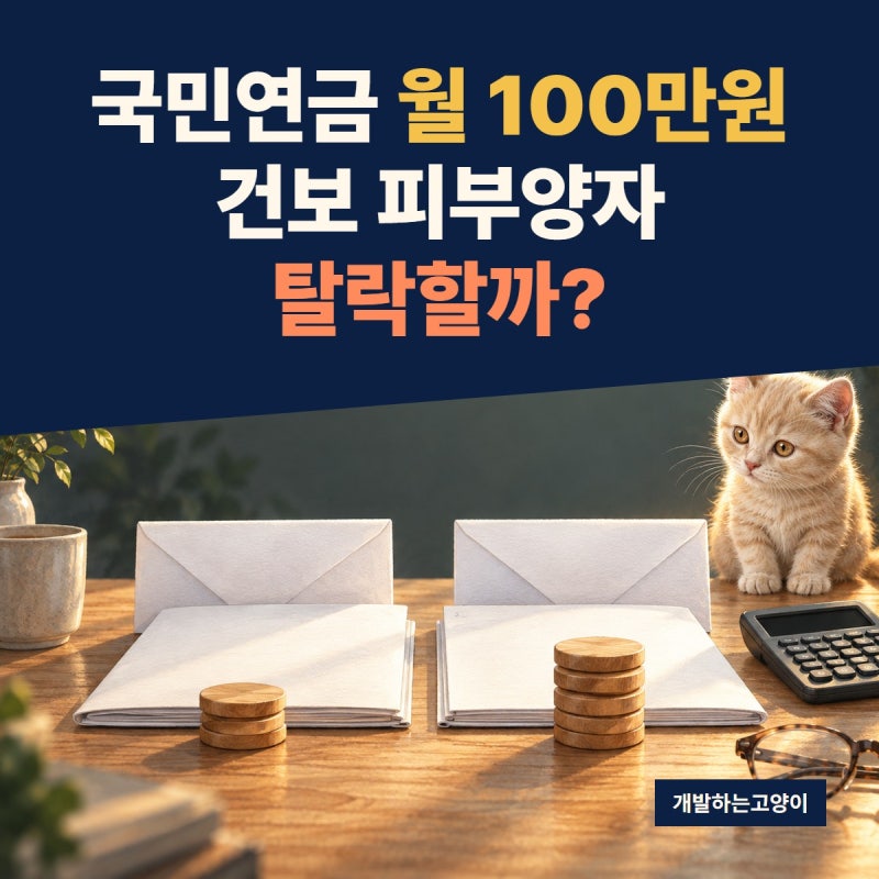 60대 국민연금 건강보험료, 월 100만원 받아도 피부양자 유지할 수 있을까?