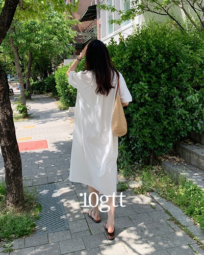 여름 루즈핏 롱 원피스 OPS059 입고 삶의 질 수직 상승했어요