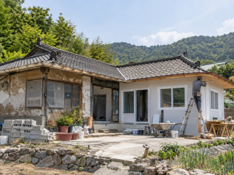 빈집이 다시 집이 된다! 2026 노후주택 리모델링이 주목받는 이유