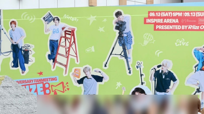 RIIZE 3rd Anniversary Fan Meeting Goods: On-site Pickup Review (Inspire Discovery Park)