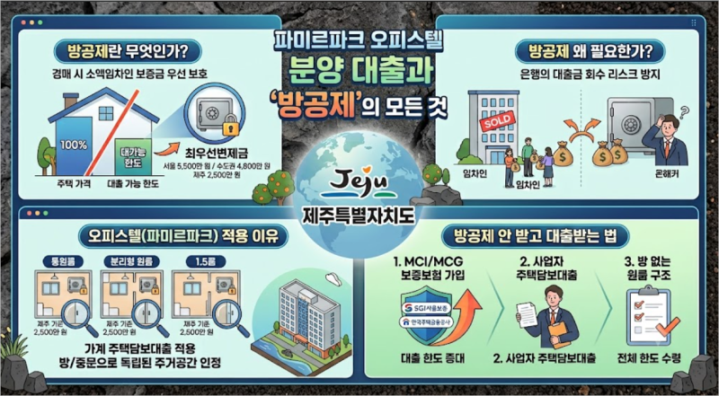 오피스텔 분양 받을 때 주택담보대출 신청시 방공제하는 이유와 안하는 방법