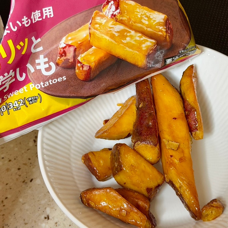 오사카 일본 고구마 간식 추천 | 이모야킨지로 고구마스틱 vs세븐일레븐 맛탕