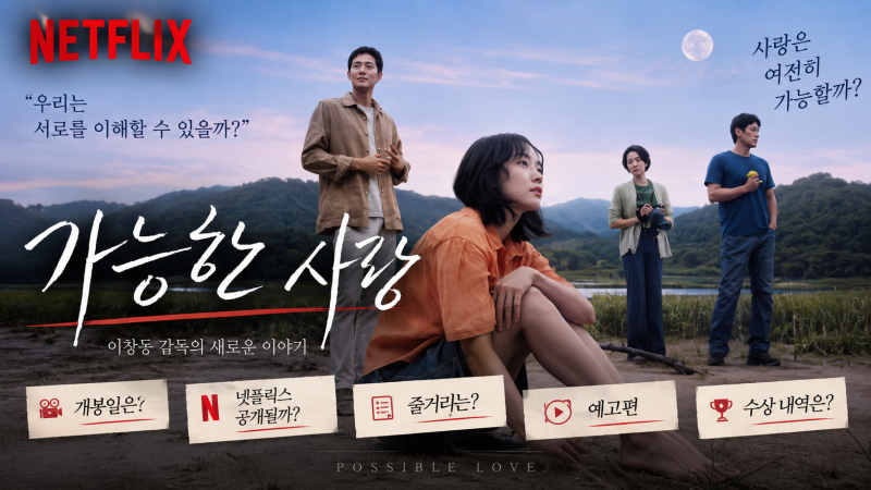 가능한 사랑 개봉 영화, 넷플릭스 공개될까? 줄거리·예고편·수상 정리