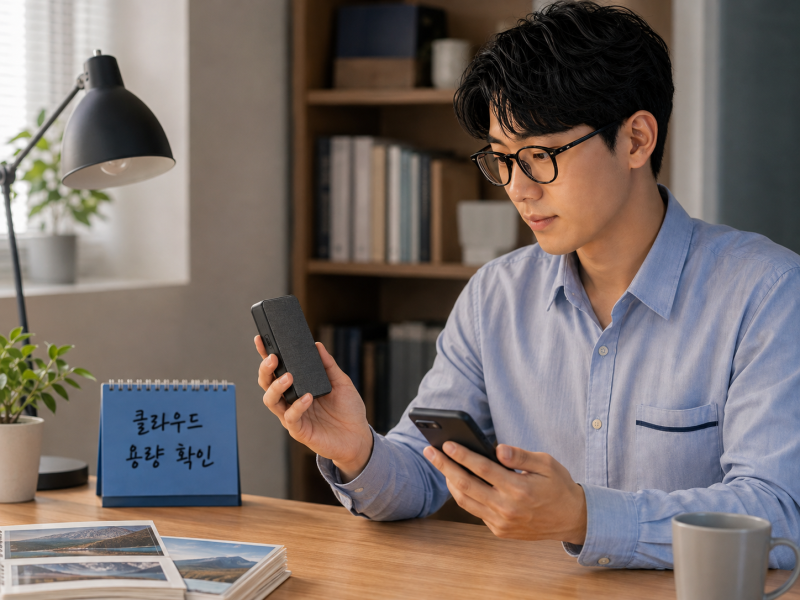 아이클라우드 용량 부족할 때 사진과 백업 정리