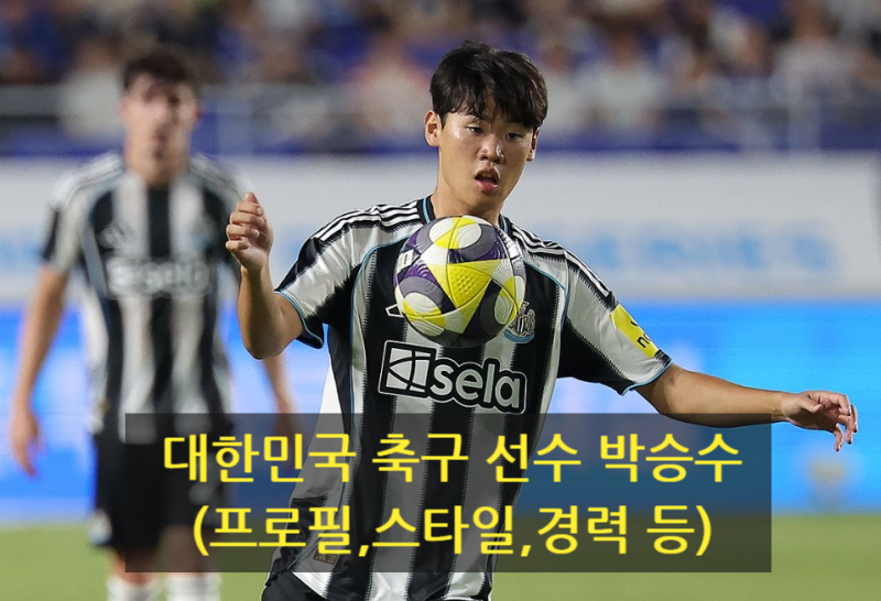 대한민국 축구 선수 박승수(프로필,스타일,경력 등)