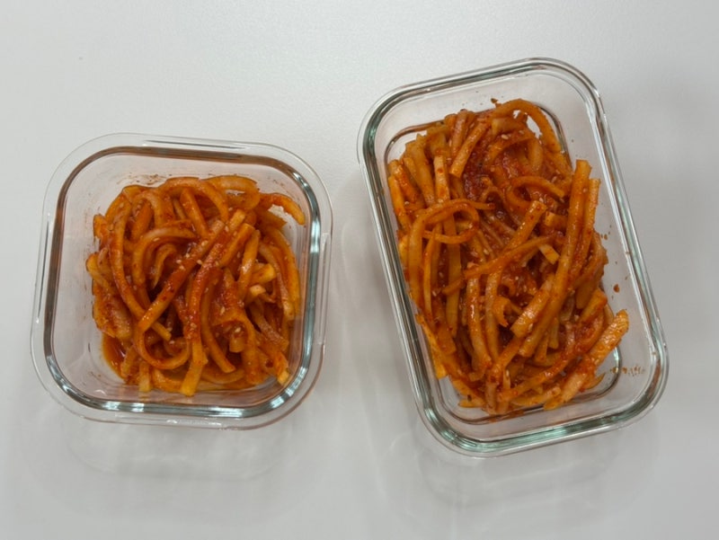 윤주모 무생채 레시피, 절일 필요 없는 간단한 무생채 만드는법 맛도리