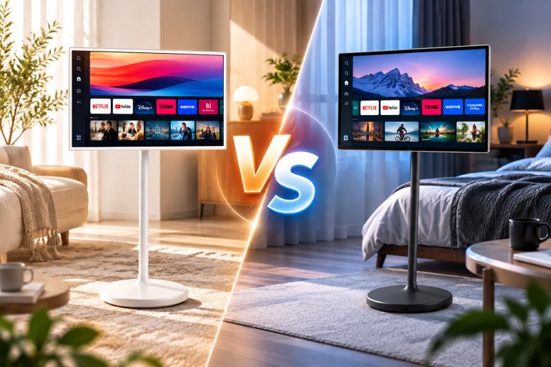 LG 스윙라이트 vs 삼성 M5 이동식 모니터 ㅣ 10만원 차이, 어떤 걸 사야 할까?