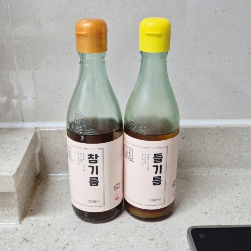 참기름과 들기름 차이점 및 보관방법 추석음식 사용할 때 팁