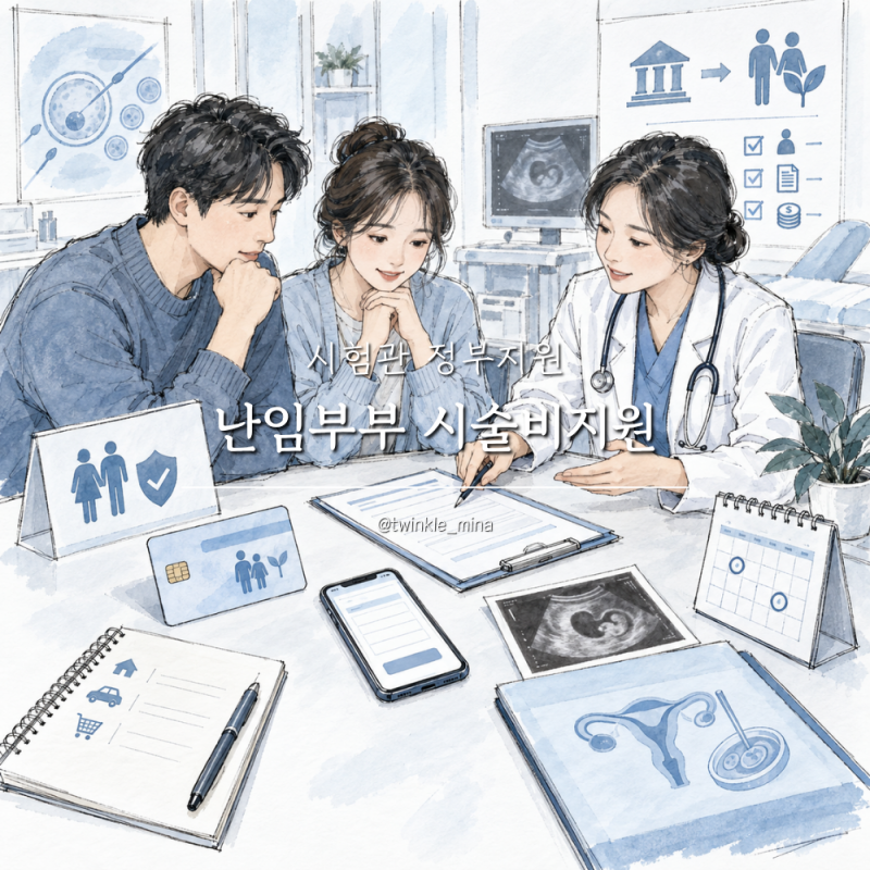 난임부부 시술비지원 난임 시험관 정부지원 대상 조건 신청방법 정리