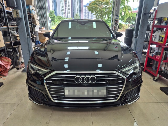 아우디 A6 40TDI 엔진오일 교환 / 아우디 A6 엔진오일 교환 / 아우디 엔진오일 교환 / 유닐오팔 ....