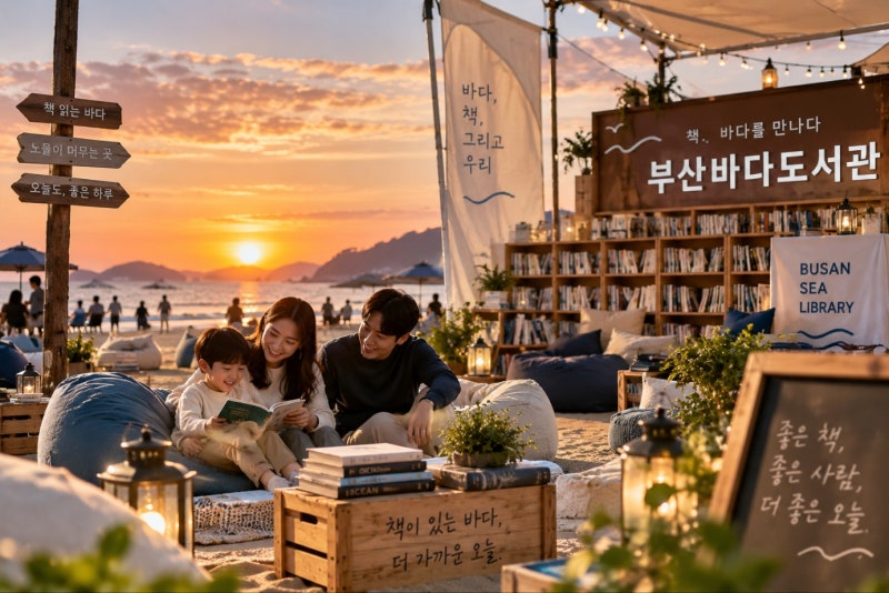 2026 부산바다도서관 다대포│아이와 가볼 만한 가을 가족 나들이