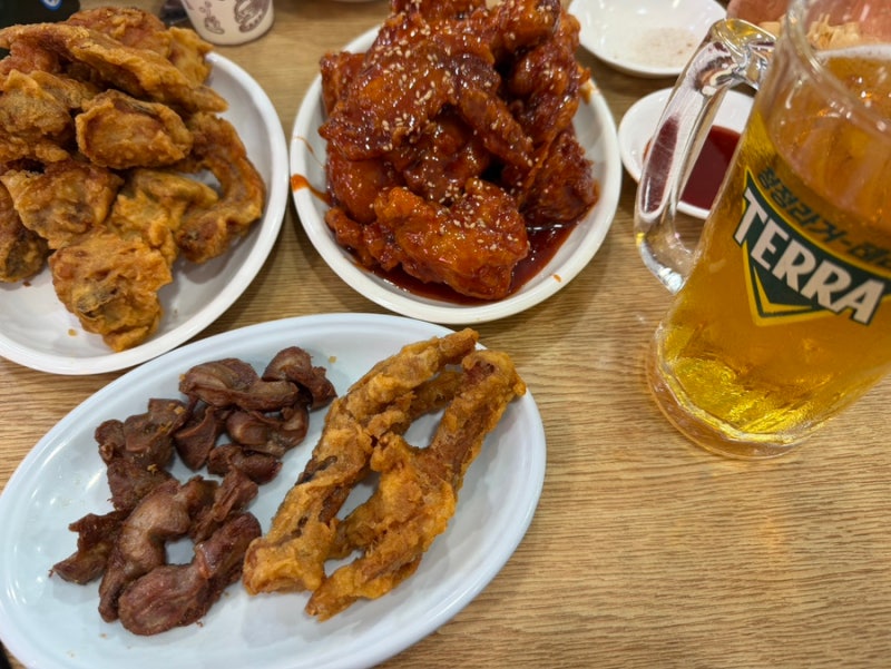 수원화성 행궁동 데이트 수원 통닭거리 맛집 용성통닭 후기!