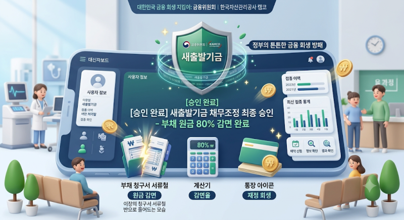 소상공인 새출발기금 신청 조건 및 원금 최대 90% 감면 채무조정 신청 방법 총정리