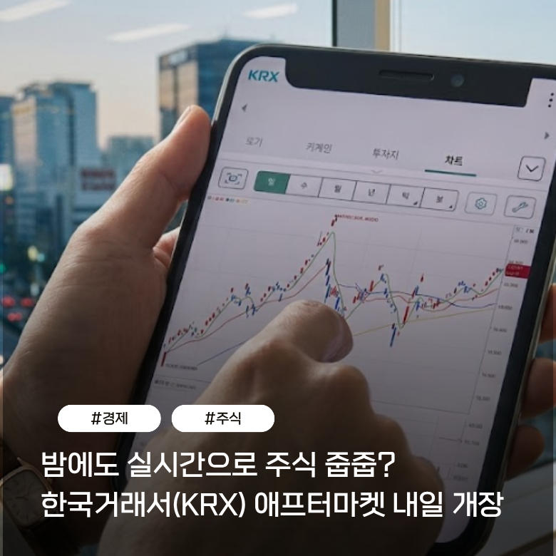 한국거래소 애프터마켓 내일 개장, 이제 퇴근하고 편하게 주식할 수 있다?