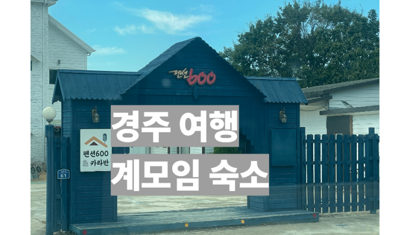 경주 여행 남자 계모임 숙소 10명 다녀온 펜션 600 후기 (2026년)