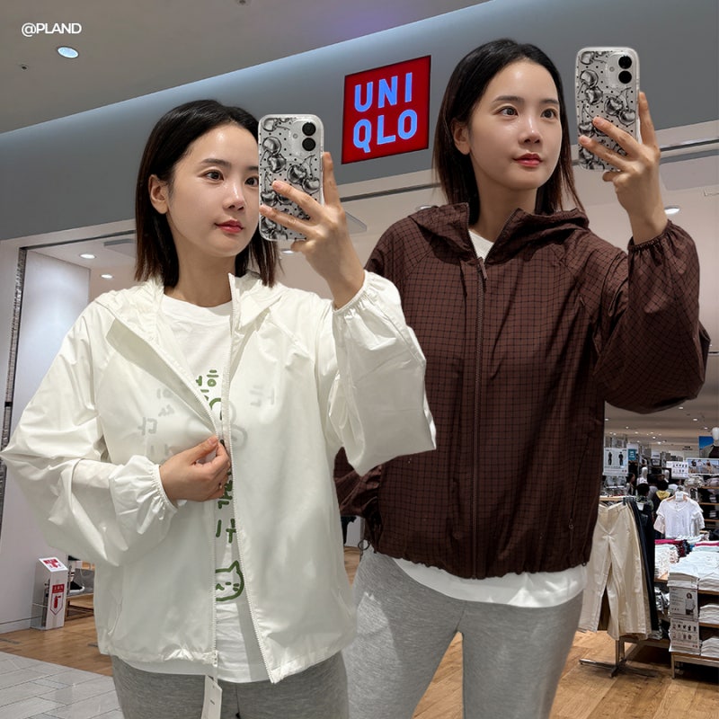 유니클로 바람막이 뭐 살까? 5만원 이하 초가을 아우터 2종 입어보니
