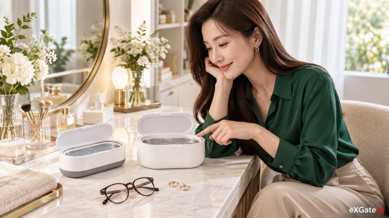 EraClean GA01 vs 보아르 아이워시｜초음파 세척기, 안경·귀걸이 세척엔?
