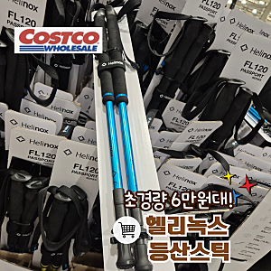 코스트코 헬리녹스 등산스틱 FL120 멀티보딩백 실물 후기