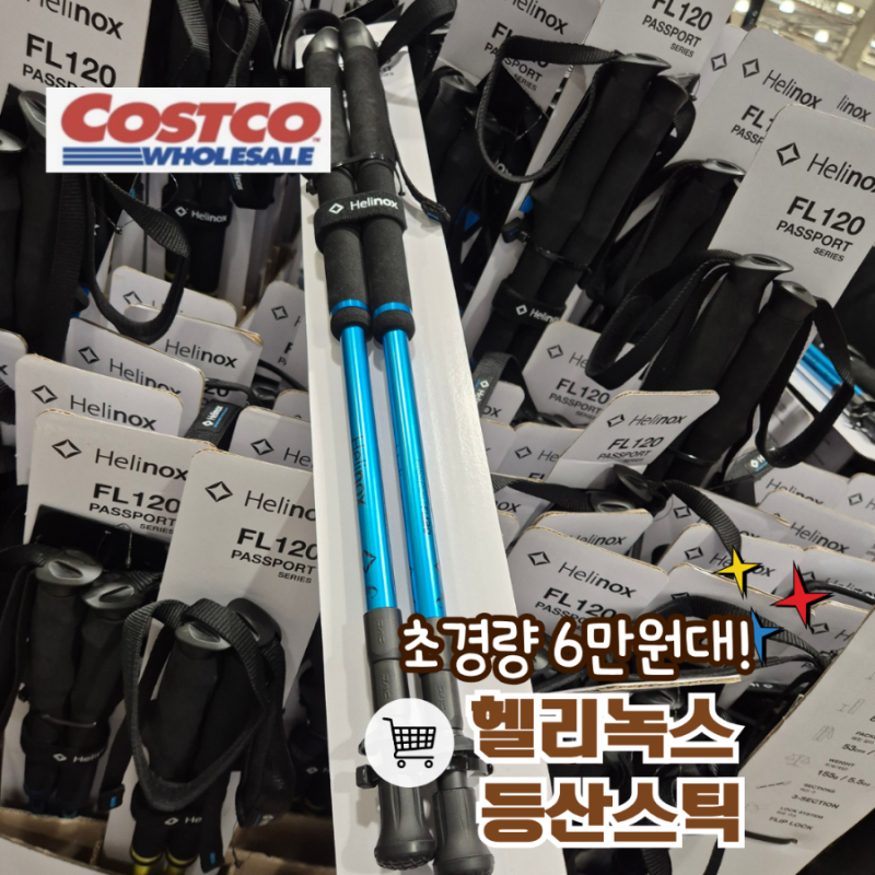 코스트코 헬리녹스 등산스틱 FL120 멀티보딩백 실물 후기