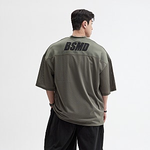 비스트모드 럭비져지 헬스 오버핏 티셔츠 직접 써본 후기