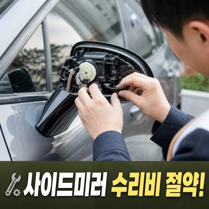 사이드미러수리 비용과 교체 전 꼭 알아야 할 점
