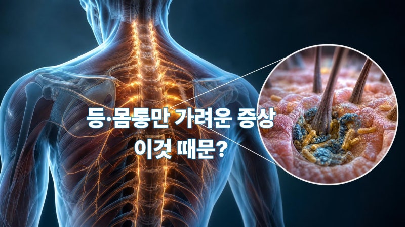 "팔다리는 멀쩡한데 등만 미치게 가려운 이유: '신경-미생물' 4가지 원인"