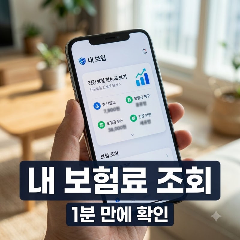 "설마 내 보험료가?" 건강보험료조회 딱 1분 만에 확인하고 깜짝 놀란 이유..