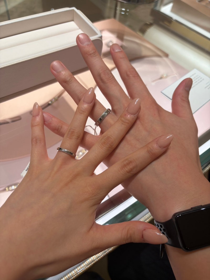 웨딩밴드 투어(신세계백화점 강남)(쇼메, 타사키, 티파니)