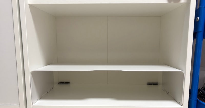 이케아 바게보 2단 책장 공간분리 선반 추천 일렉싱크 아이맥 모니터 받침대 470mm