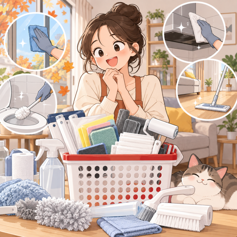다이소 청소용품 가을 대청소 추천템 BEST 7과 활용 꿀팁