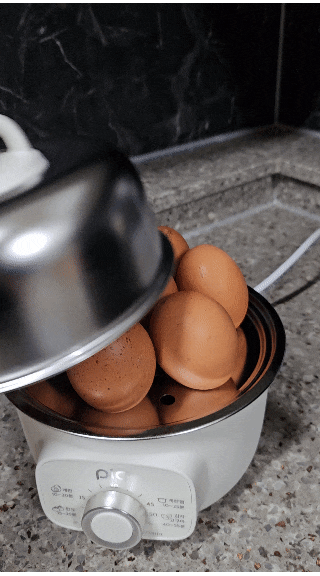 피오 올스텐 2단 전기찜기, 계란부터 고구마·옥수수까지 간편한 멀티 계란찜기