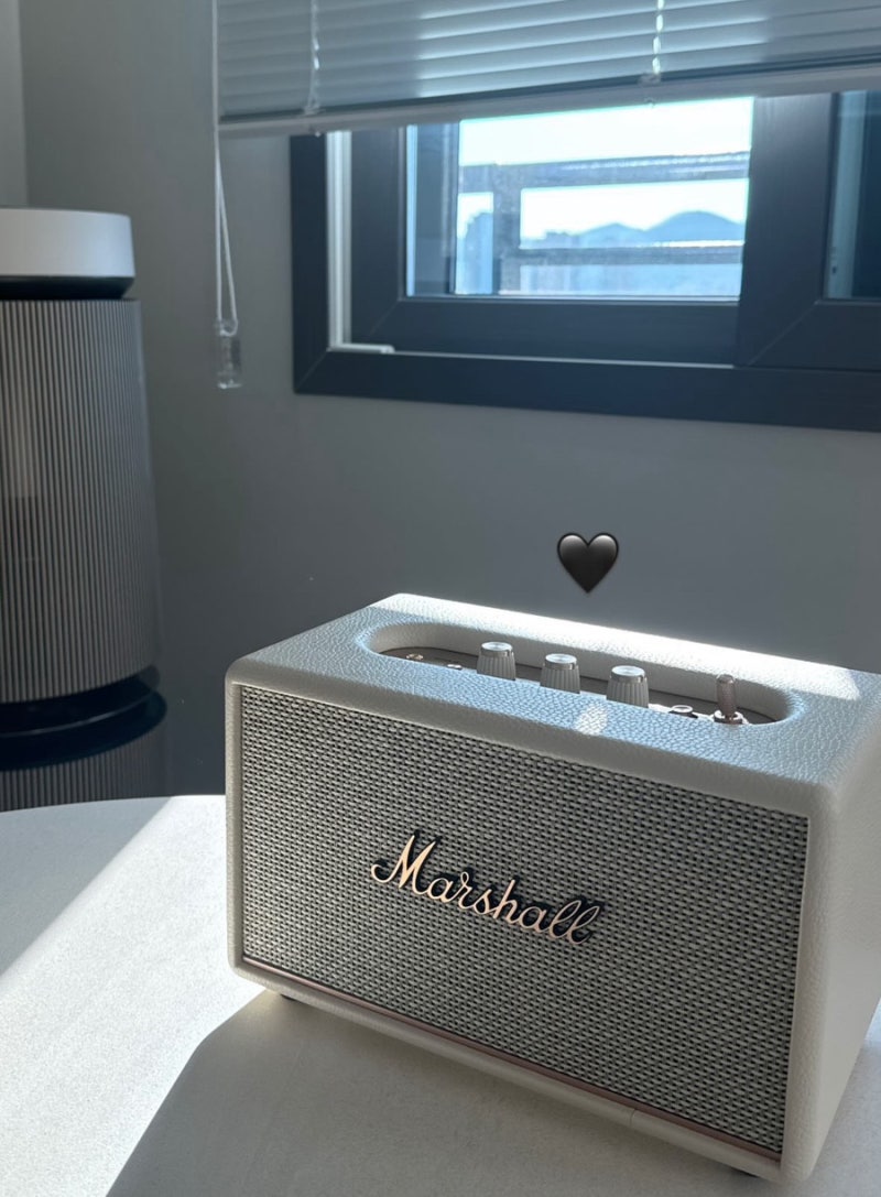 [Marshall ActonⅢ] 마샬 홈블루투스 스피커 액톤3 크림색상 2년 사용후기