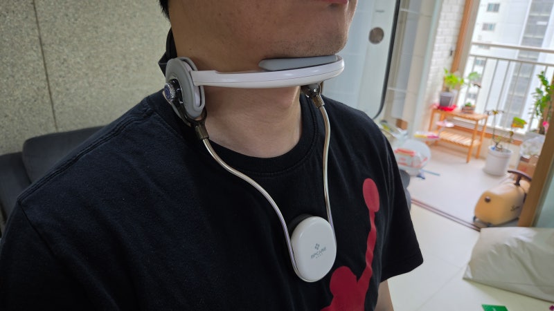 거북목 일자목 두통 증상 교정운동 목견인치료 셀프로 해본 후기