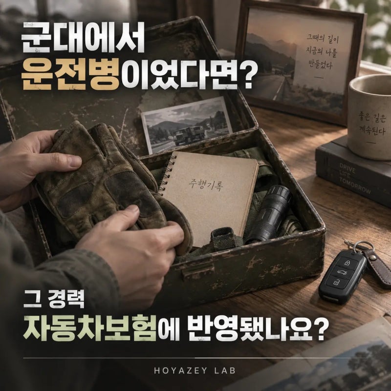 군대에서 운전병이었다면 자동차보험 확인하세요｜인정 못 받은 경력 보험료 돌려받는 방법