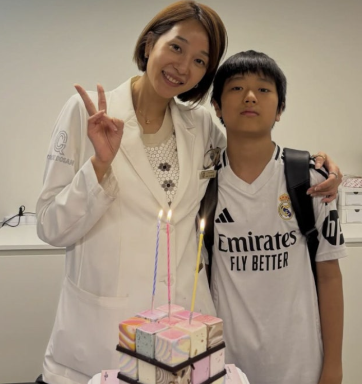 고지용과 이혼 후 밝아진 허양임…아들 승재와 행복한 생일“원장님 생일 축하드려요” 허....