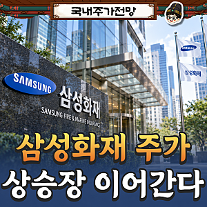 삼성화재 주가 전망, 코스피 급락에도 6.03% 오른 이유는?