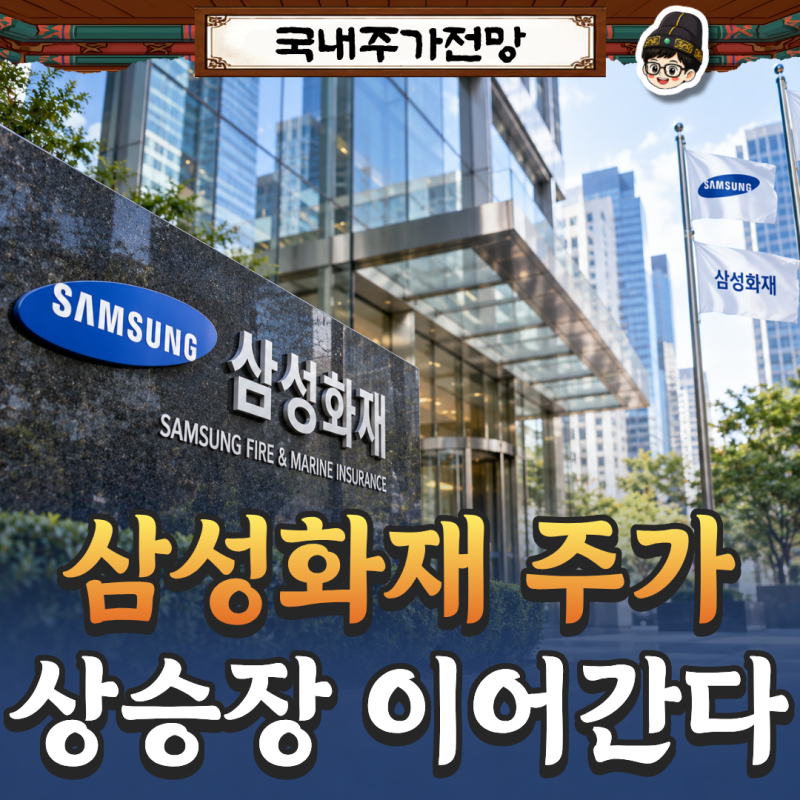 삼성화재 주가 전망, 코스피 급락에도 6.03% 오른 이유는?