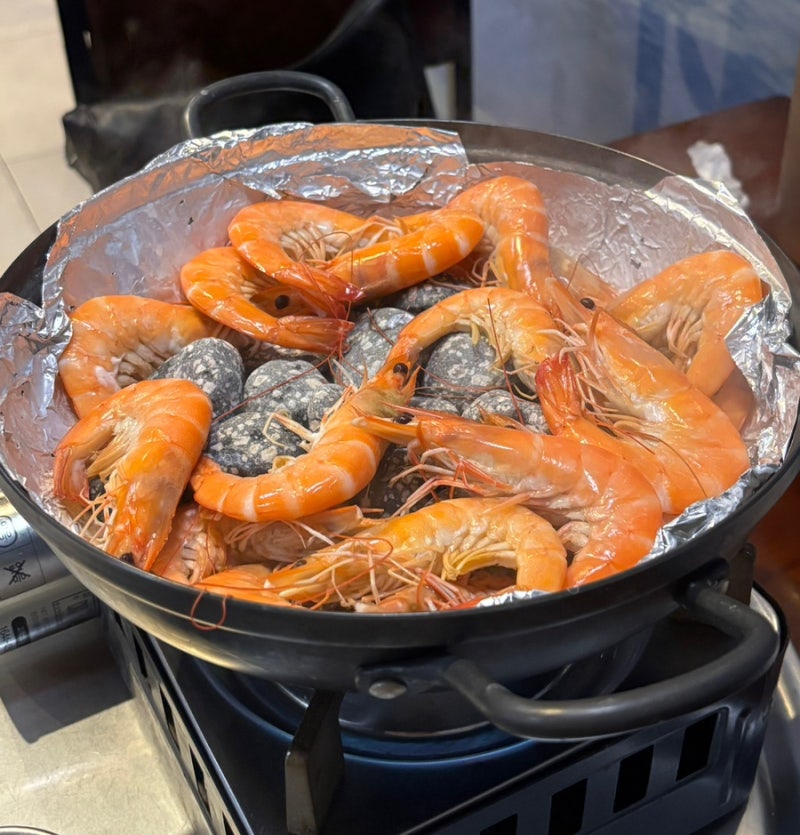 대구 교동 횟집 첨벙 제철 대하구이 먹고 온 후기