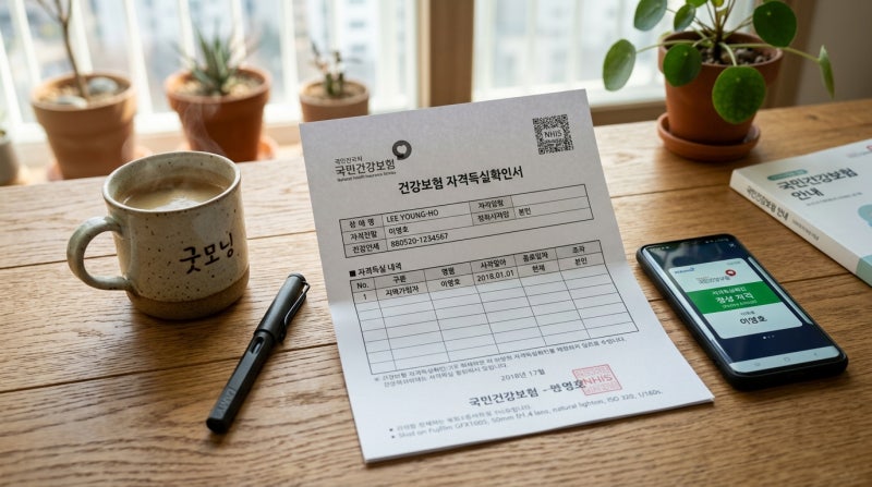 2026 건강보험 자격득실확인서 인터넷 발급 무료 방법 : 국민건강보험공단 PDF 저장 및 팩스 전....