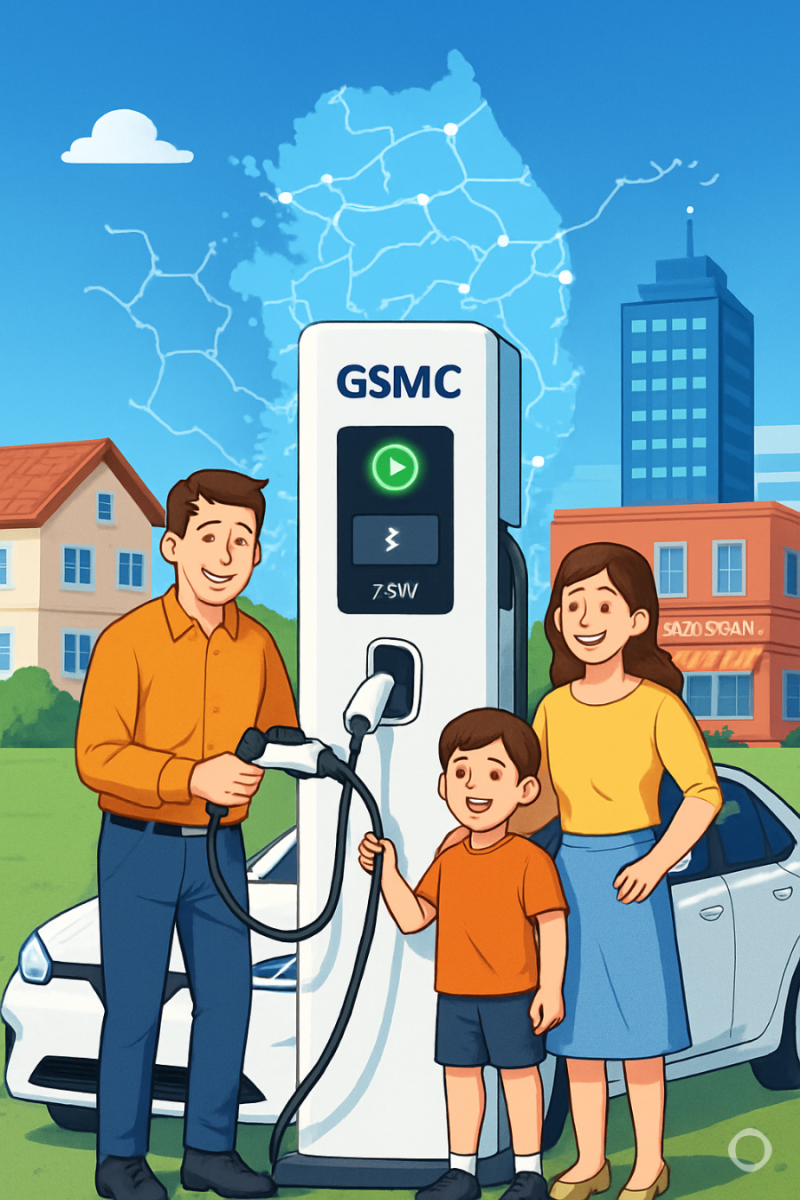 집밥(가정용) 전기차충전기 GSMC 설치비 제품가 부가세 포함 전국균일가 ₩1,100,000 안전성 편....