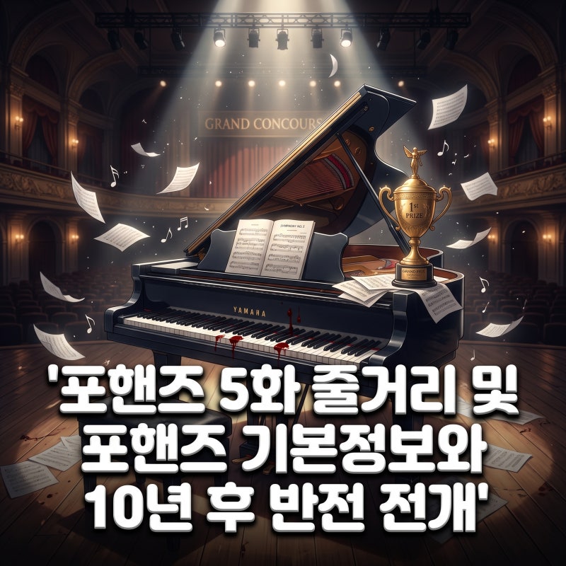 포핸즈 5화 줄거리 및 포핸즈 기본정보와 10년 후 반전 전개