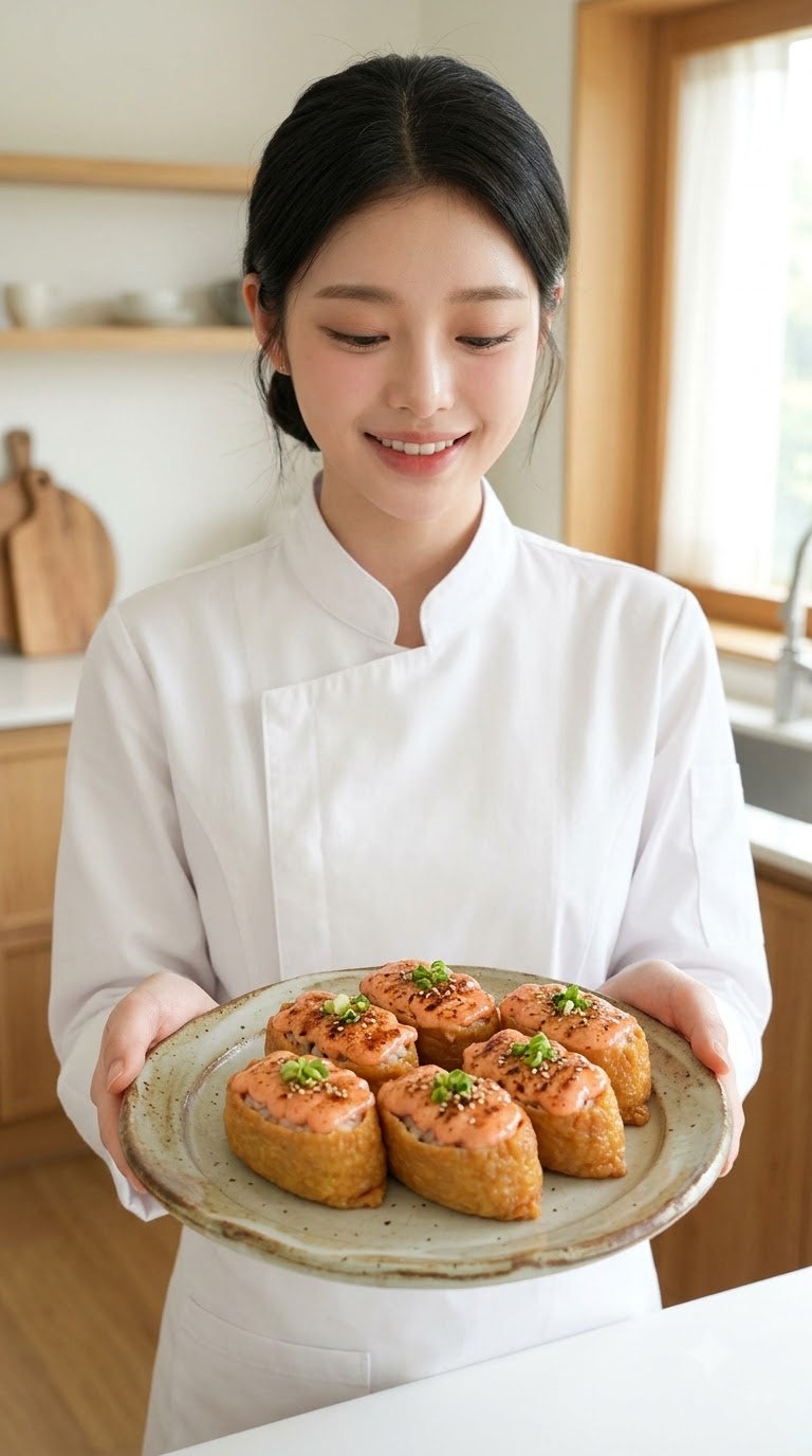 정호영 명란마요유부초밥 만드는법 단짠 고소한 정통 일식 아부리 유부초밥 황금레시피