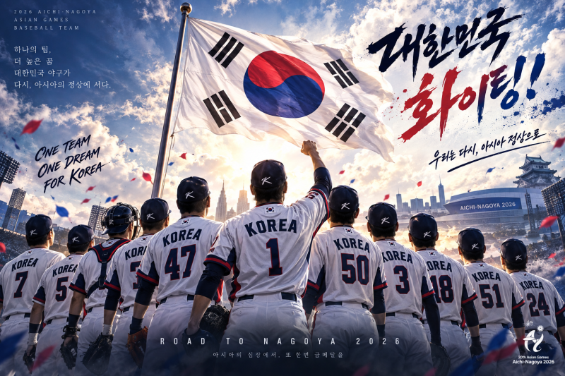 "아시아 5연패 금메달 가능할까?!" 코앞으로 다가온 2026 나고야 아시안게임 야구 국가대표들
