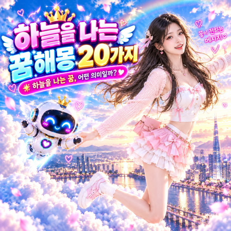 나는 꿈 해몽 총정리｜하늘을 나는 꿈·날아다니는 꿈·공중에 뜨는 꿈·날개가 생기는 꿈 등 ....