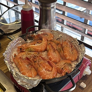 [ 내돈내산 맛집 ] 대천 대하구이 맛집 조개까는남자｜조개구이 세트 솔직후기