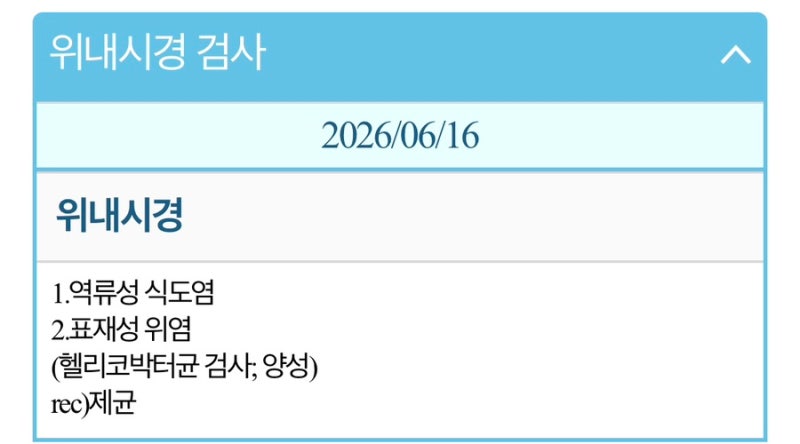 헬리코박터균 1차 제균치료 후기....