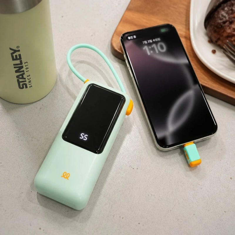 데코아르 멜로우 기내반입 미니 일체형 고속충전 보조배터리 10000mAh 스펙 장단점 비교