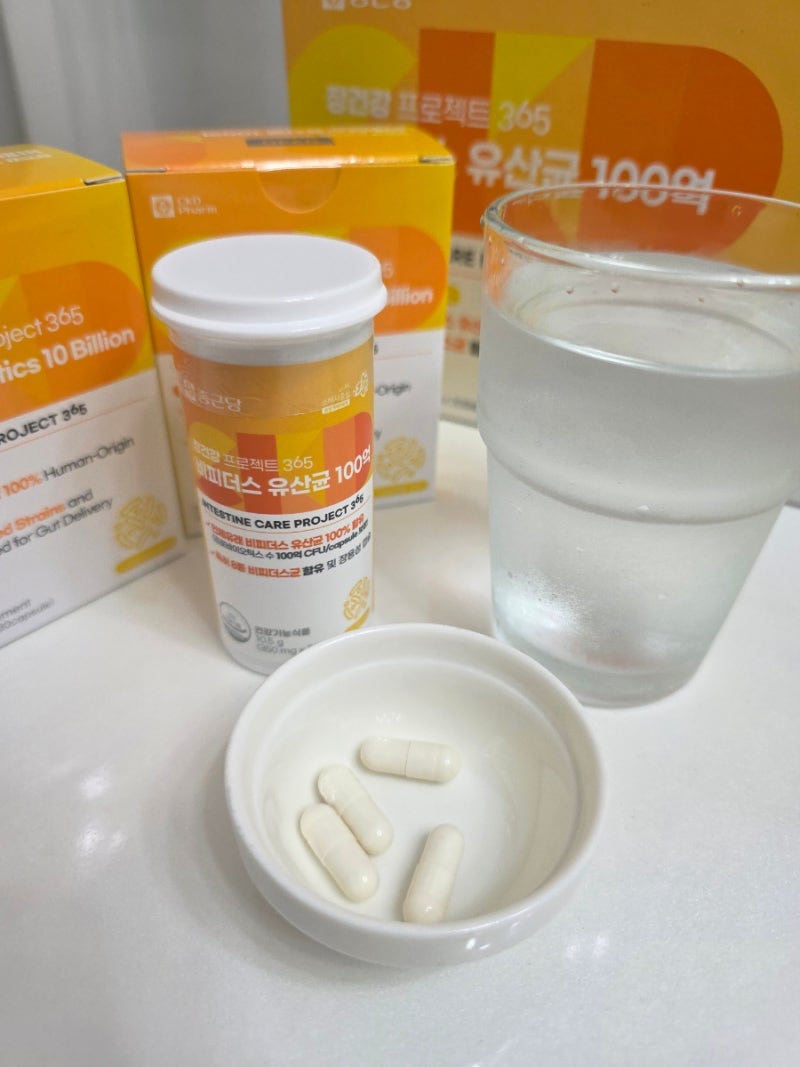 유산균추천 종근당 비피더스 유산균 100억 명절선물세트